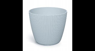 Prosperplast Lamia - Bloempot - Okrągła - Ryflowana - 17,8 cm