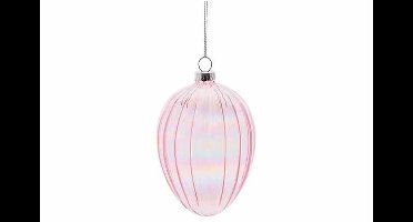 Hanger Drop Roze 8x8xh12cm Glas