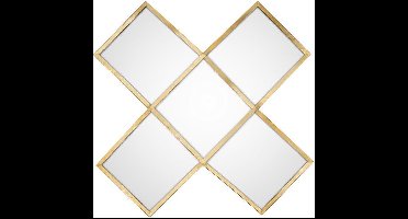 vtwonen - Spiegel - Gouden Kruis - 45 cm