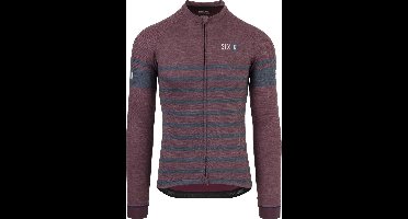 AGU Merino Fietsshirt Lange Mouwen SIX6 Heren - Blauw - M
