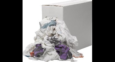 Poetslap wit tricot (9kg)