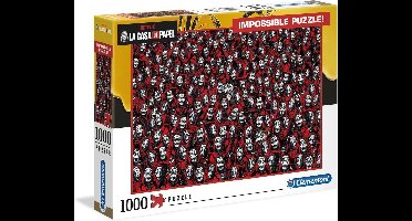 Clementoni Legpuzzel - Netflix La Casa De Papel Puzzel - Resistance - 1000 Stukjes, puzzel volwassenen