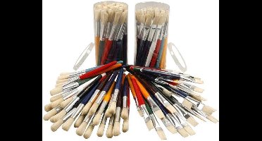 Kwasten voor Kinderen, b: 15 mm, 60stuks