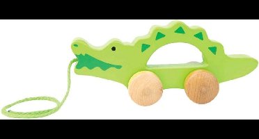 Hape houten trekfiguur Krokodil