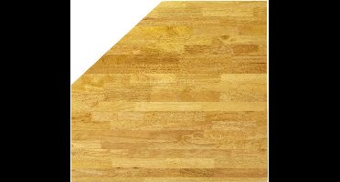 HBM 87 cm Massief Houten Hoek Werkblad voor Werkplaatsinrichting