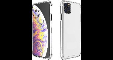 EFORYOU iPhone 11 / iPhone XR bumper case TPU + acryl - transparant