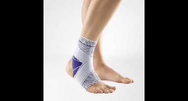 Bauerfeind MalleoTrain S Open Heel Enkelbrace - 3 - Links - Grijs