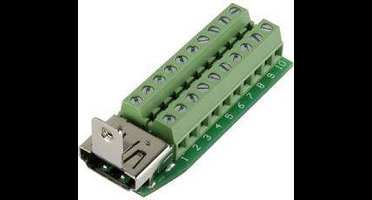 TRU COMPONENTS 1229327 HDMI-connector Bus, inbouw horizontaal Aantal polen: 20 Zilver 1 stuk(s)