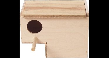 De Boon - Nestkast - Broedblok - Voor Gould Amadine - 19x10x10 cm