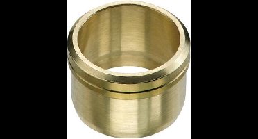 Knelring messing met duitse borst 8mm (2 stuks)