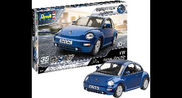 Revell Modelbouwpakket Auto - 07643 Volkswagen VW New Beetle - Easy Click System Plastic - 1:24 - Modelbouw