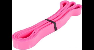 Gorilla Sports Weerstandsband Roze - Resistance band - 29 mm - Latex - 25 - 80 LBS
