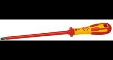 C.K T49143-2200 VDE Kruiskop schroevendraaier PZ 2 Koplengte: 200 mm DIN ISO 8764, DIN EN 60900