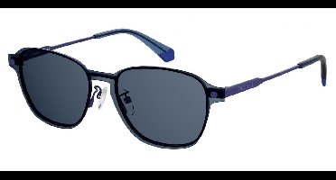 Polaroid Zonnebril 6119/g/cs Cat. 3 Vierkant Rvs Blauw