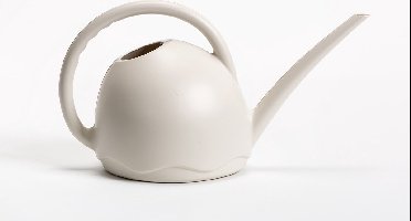 Gieter Medusa lange tuit - van kunststof voor binnen - 1,8 liter - Ivory