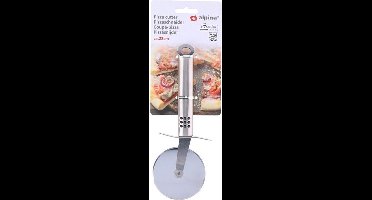 Alpina Pizzasnijder - RVS - 22 cm - vaatwasserbestendig - pizzames