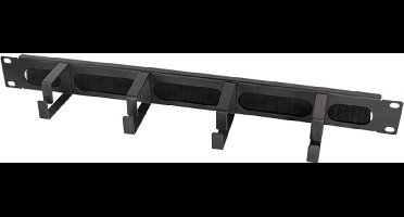 LogiLink OR106B rack-toebehoren Paneel voor kabelbeheer