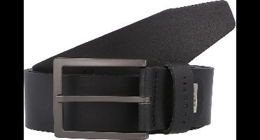 bugatti Leren Riem Men´s Leather Belt 3.5 W95 Black Zwart