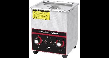 TOOLCRAFT USC-200 Ultrasoonreiniger Sieraden, Kantoorartikelen, Werkplaats 160 W 2 l Met verwarming, Met reinigingskorf