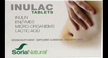 Soria Natural Inulac 30 Zuigtabletten