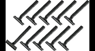 Benson Wegwerp scheermesjes - dubbele mesjes - unisex - 10 stuks