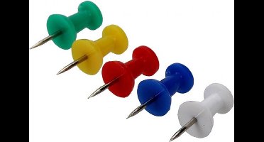 Prikbordnaald. 30 stuks. punaises. Sam.