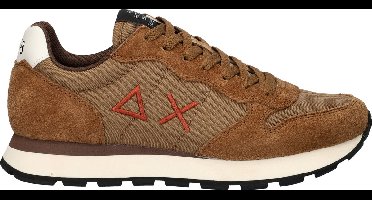 SUN68 Tom Solid Sneakers Laag - Cognac - Maat 40