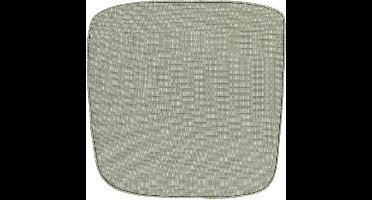 Unique Living - Wickerstoelkussen Bliss outdoor Tea Green -46x47x4cm
