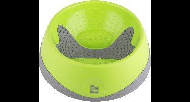 Lickimat Oh Bowl - Betere Orale Gezondheid! Appelgroen - Hondenvoerbak - Ø27x9 cm