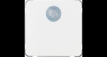 Koban PIR bewegingsmelder met PEHA afdekplaat levend wit (hagelwit) SET