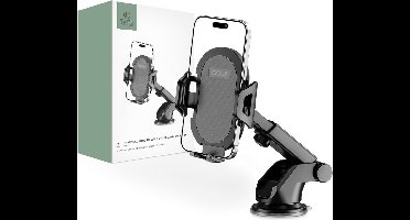 TECH-PROTECT - V1 - UNIVERSELE VOORRUIT & DASHBOARD AUTOBEVESTIGING ZWART