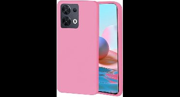 Beline Candy Case Oppo Reno 8 lichtroze/lichtroze