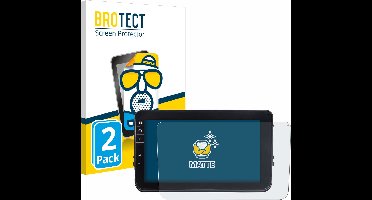 BROTECT - Screenprotector voor Dynavin D8-V8 8" - Folie Beschermfolie matte 2 Stuks