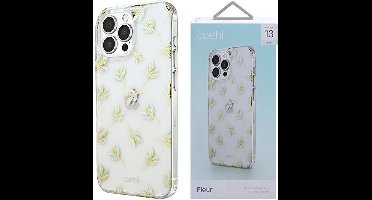 Uniq - Coehl - Fleur hoesje voor iPhone - 13 - Pro / 13 - blauw