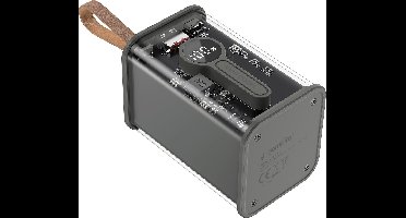 Gembird QC3.0 Quick Charge Power Bank Transparant-18.000mAh (Diversen) Nieuw