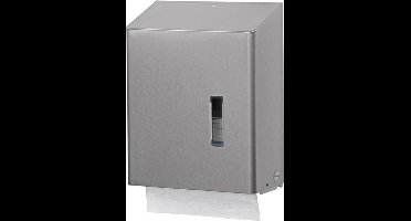 RVS Papierenhanddoeken dispenser ca. 500-600 handdoeken Ophardt SanTRAL HSU 31