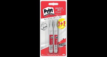 Correctiepen pritt fluid 8ml blister a 1+1 | 5 stuks