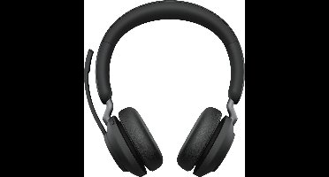 Jabra Evolve2 65 UC Stereo - Bluetooth Headset - On-Ear - Draadloos - Zwart