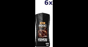 6x Axe Dark Temptation Shower Gel 250 ml