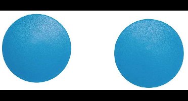 MAUL Magneet MAULsolid rond 2 stuks 2,5 kg kunststof Ferriet bruchsicher Ø 3.8 x 1.55 cm blauw