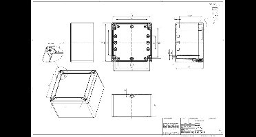 Spelsberg TG PC 1212-9-o Installatiebehuizing 124 x 122 x 85 Polycarbonaat Grijs-wit (RAL 7035) 1 stuk(s)