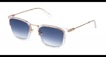 Police SPLP27 CLEAR/BLUE SHADED 54/21/145 Unisex Zonnebrillen