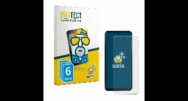 BROTECT - Screenprotector voor Motorola Moto G47 - Folie Beschermfolie matte 6 Stuks