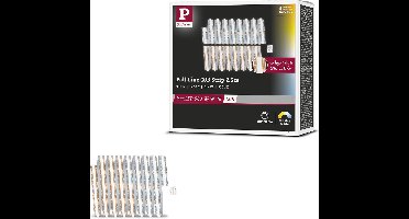 ' Paulmann 71112 MaxLED 500 LED-strip, volledig COB-systeem, 2,5 m, 13 W, 600 lm/m, 640 LED''s/m, instelbaar wit, uitbreidbare LED-strip'