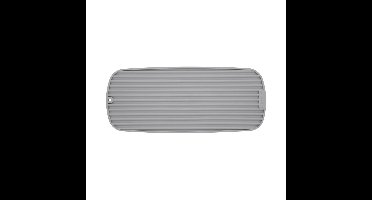 Afdruipmat, Droogmat, Kunststof, 43 x 18 cm, Grijs - KitchenAid | Slim