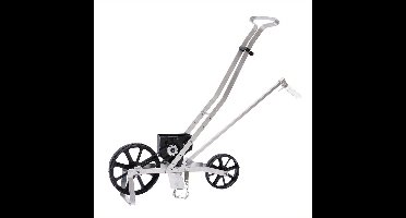 Zaaimachine – Zaaihulpmiddel – Handzaaimachine – Tuinzaaimachine – Instelbare Zaaidiepte – Licht Aluminium – Ergonomisch Handvat