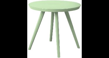 van der Meulen kindertafel kunststof pastel groen rond 50,5cm speelgoed.