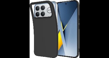 Just in Case hoesje geschikt voor Xiaomi Poco F8 Ultra Hoesje Siliconen - Flexibele Case - Zwart