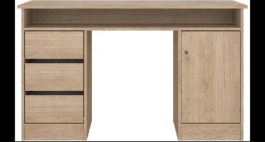 Giga Living Kantoorbureau Function Plus - Naturel - 126x55x76cm