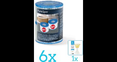 Intex Filter Cartridge S1 voor Opblaas Spa Jacuzzi - 2 stuks - Volumebundel - Filters - 6-delig